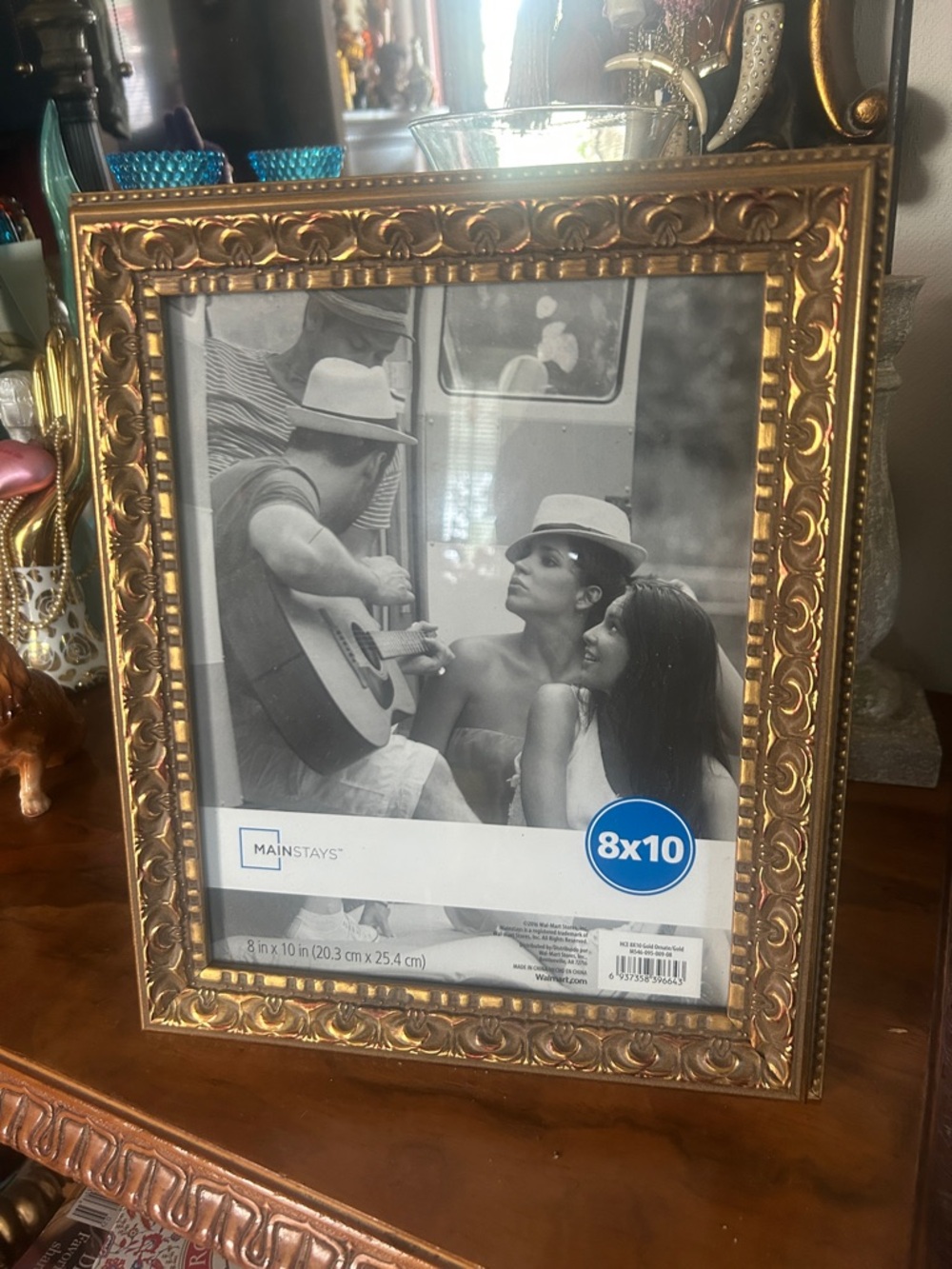 Mainstays Gold Ornate Decorative Photo Frame
